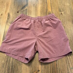 Chubbies Training Shorts Mens Small 5" Inseam Pink Stretch Unlined Gym Preppy